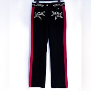 H&M Rabanne Embroidered Wool Mariachi Pants